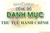 Danh mục thủ tục hành chính bị bãi bỏ lĩnh vực Lâm nghiệp thuộc thẩm quyền quản lý và giải quyết của ngành Nông nghiệp và Phát triển nông thôn