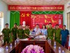 TRƯỜNG ĐẠI HỌC CẢNH SÁT NHÂN DÂN THĂM CÁN BỘ, CHIẾN SĨ ĐANG TĂNG CƯỜNG CÔNG TÁC TẠI XÃ THANH HOÀ